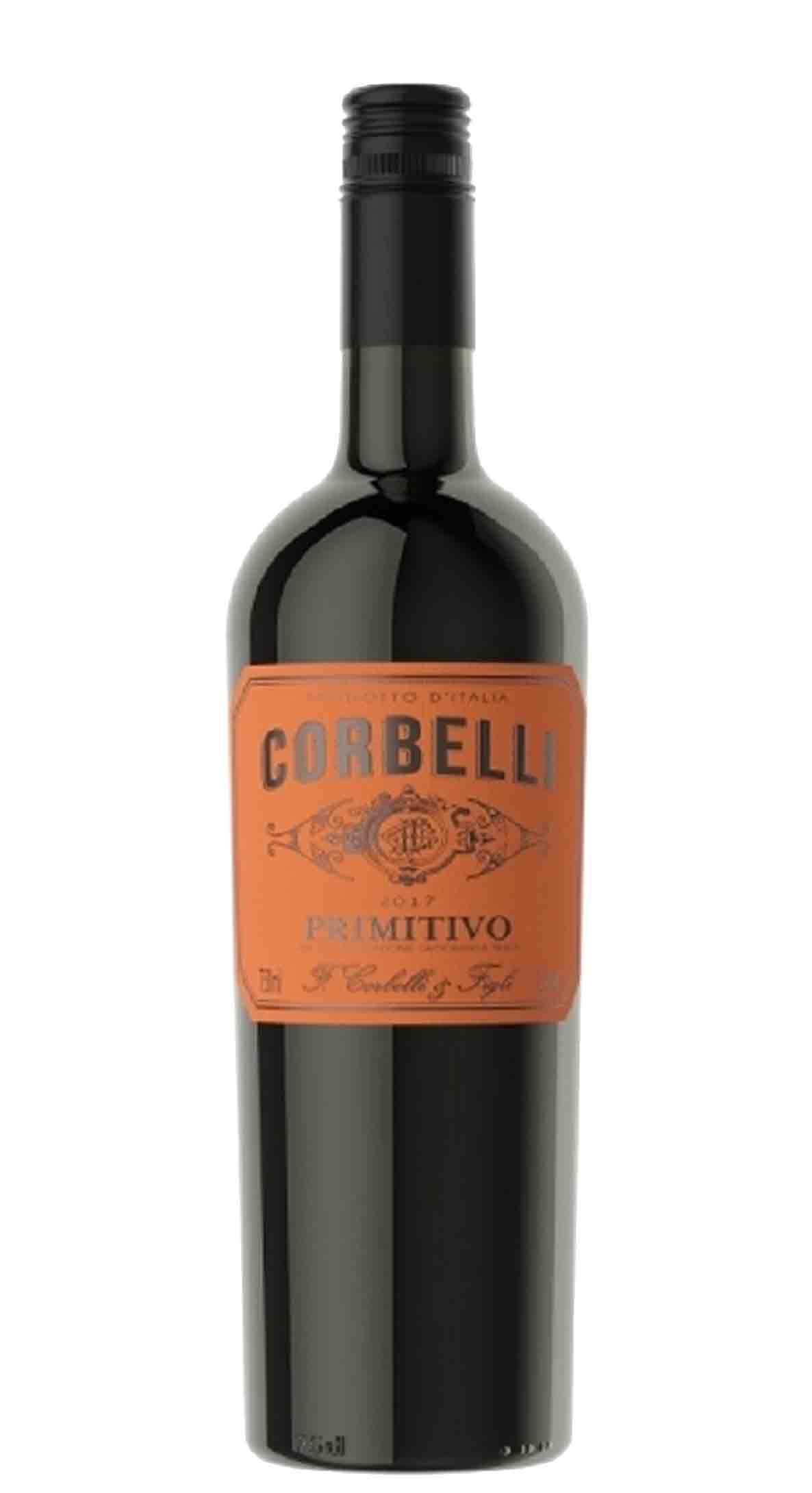 Vinho Corbelli Primitivo IGT Púglia